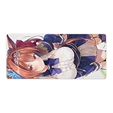 マウスパッド ゲーミング 大型 ダイワスカーレット テーブルマット デスクパッド 防水 防油 断熱 清潔しやすい 滑り止め ゴムベースデスクマット 仕事 ゲーム オフィス ホーム用 おしゃれ 40x90cm