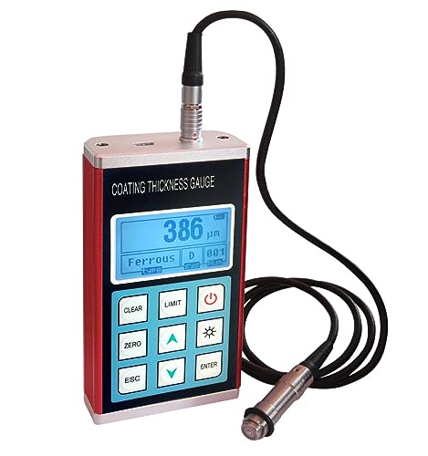 Medidor de Espesor de Revestimiento SUNNYSONG KCT300 con Sonda F1 para Base Ferrosa miniatura 4