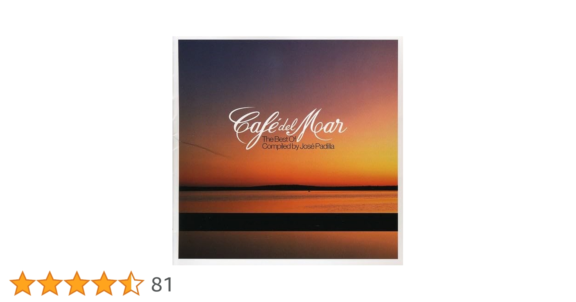 【輸入盤CD】V.A.／Cafe del Mar Jazz 輸入盤CD】V.A.／Cafe del Mar Jazz