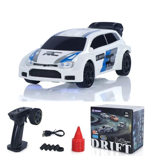 TOUCAN RC HOBBY 2.4G 1/43 High Speed Radio Controlled Racing Car RC Drift Vehicle 4WD RTR Mini Model Radio Battery for Gifts