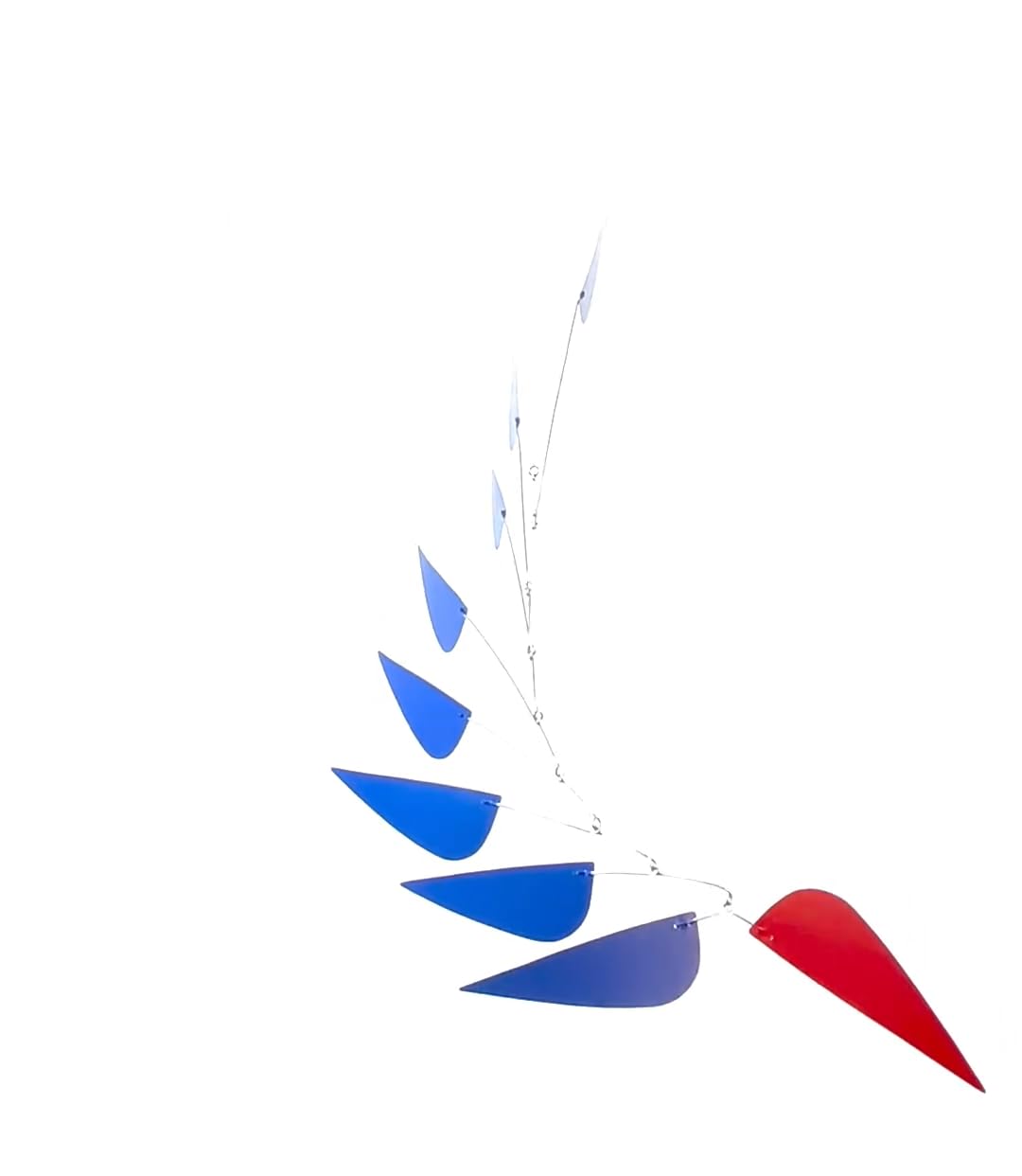 Blue Bird Midcentury Modern Mobile | Hanging Art Mobile