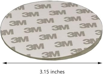 3.15 Adhesive Disc (2pcs) for Suction Cups, Base Plate Accessory