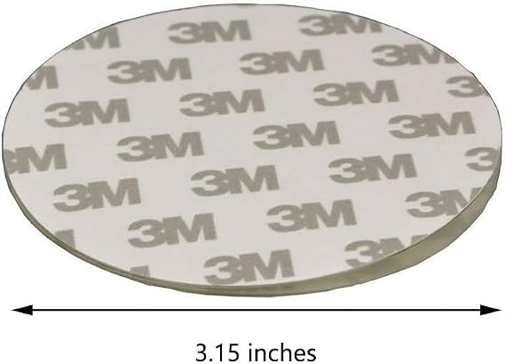 3.15 Adhesive Disc (2pcs) for Suction Cups, Base Plate Accessory