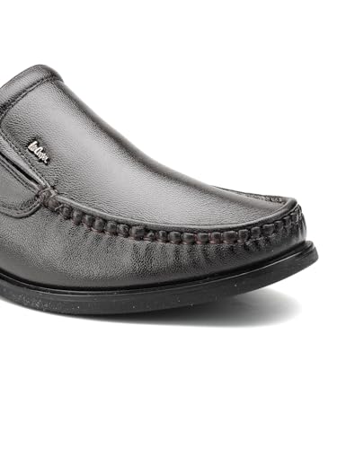 Image of Lee Cooper LC2130B2R Men's Lightweight Leather Shoes | Comfortable, Stylish Slip-On Formal Footwear for Office, Business