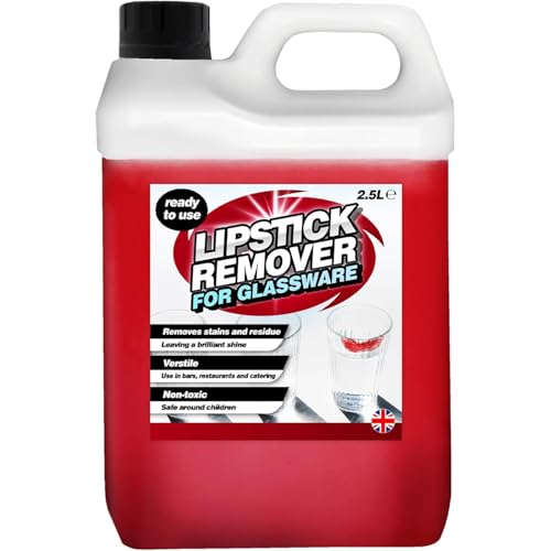 2.5 Litre Ready To Use Versatile Lipstick Remover For Glassware Tackles Through Tough Stains (1)