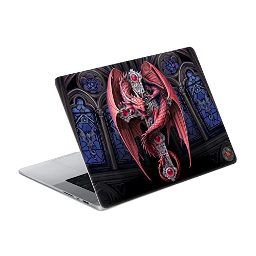 Protection MacBook Pro 14 A2442 anti-rayure sticker vinyle esthétique dragon fantastique
