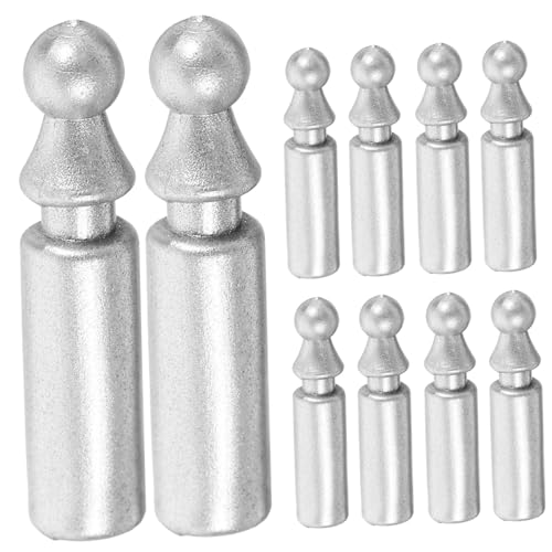 MOBUTOFU Regenschirm Schwanzperlen Satz Metall Ersatz Schirmreparatur Zubehör Zinklegierung 2mm Silberne Perlen Langlebig Und Passend Für Diverse Schirmtypen