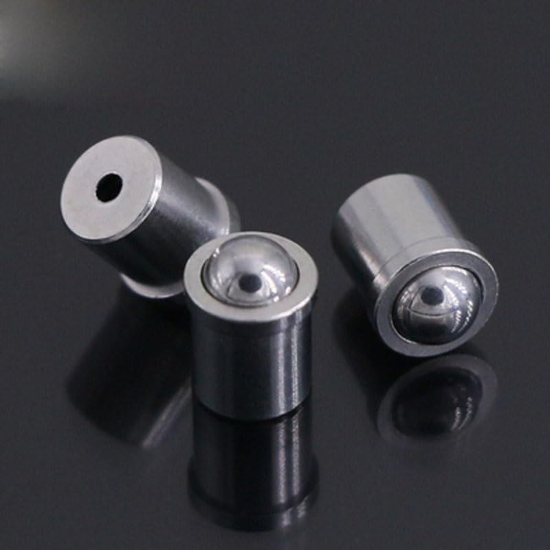 Positioning bead Without thread Wave beads spring Ball head Plunger M3-M12 - (Size: M8x9mm(2pcs))