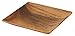Pacific Merchants K0051 Acaciaware 7-Inch Acacia Wood Square Plate