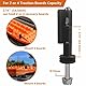 lvifloae 4PCS Sicherheitsmontagestift für MaxTrax MKII Recovery Traction Board, M10 Gewindebolzen Edelstahl abschließbar diebstahlsicher Mount Pin Set