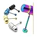 Tmboryuu Stainless Steel Vibrating Tongue Rings Piercing Piercing Body Jewelry Fashion Decoration Adult