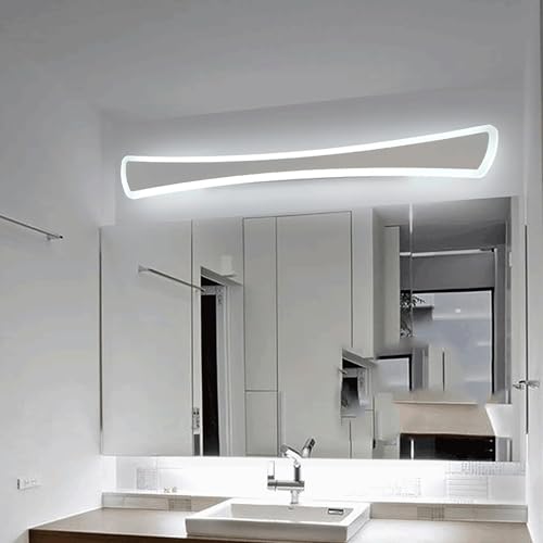 Moderno Apliques de Pared LED Luz de Pared Aluminio Exterior IP44 6000K 24W