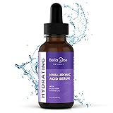 Pure Hyaluronic Acid Serum for Face: Hydrating Serum for Dry Skin/Oily Skin Control, Anti Wrinkle Face Serum, Lip Plumper -Hyaluronic Acid Vitamin C Serum + Aloe Vera, Vitamin E -Boosts Elasticity 4oz