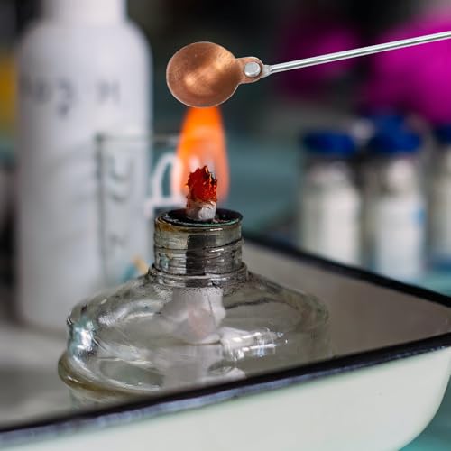 Cucharas de cobre Operitacx: utensilios de mango largo para laboratorios 5