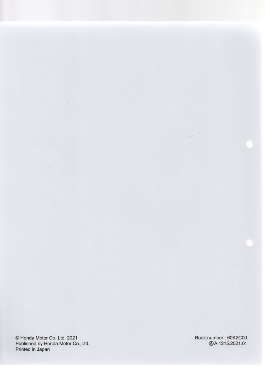 Amazon.co.jp: ホンダ 新 Dio 110 純正サービスマニュアル JK03 2021年