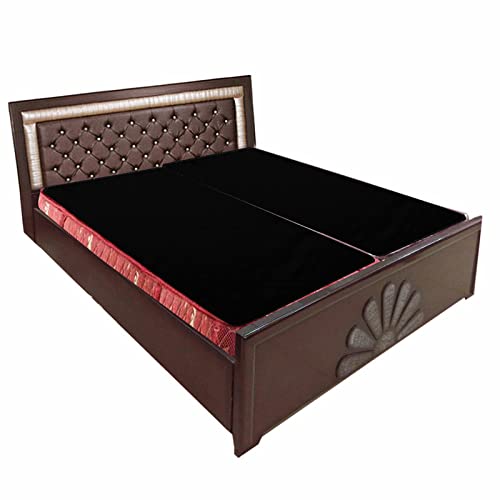 Image of The Furnishing Tree Mattress Protector /Waterproof Bedsheet Size WxL 36x75 inches Set of Two for Double Bed Polyester Black