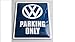 Produktbild VW Blechschild Parking Only' - ZCP902332