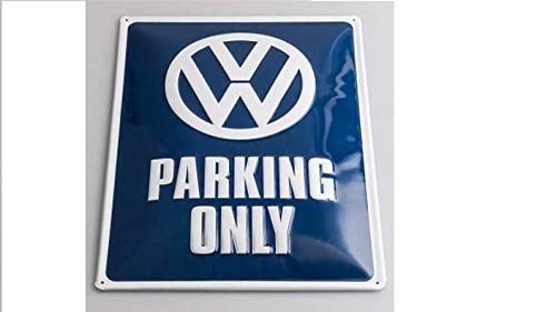 Preisvergleich Produktbild VW Blechschild Parking Only' - ZCP902332