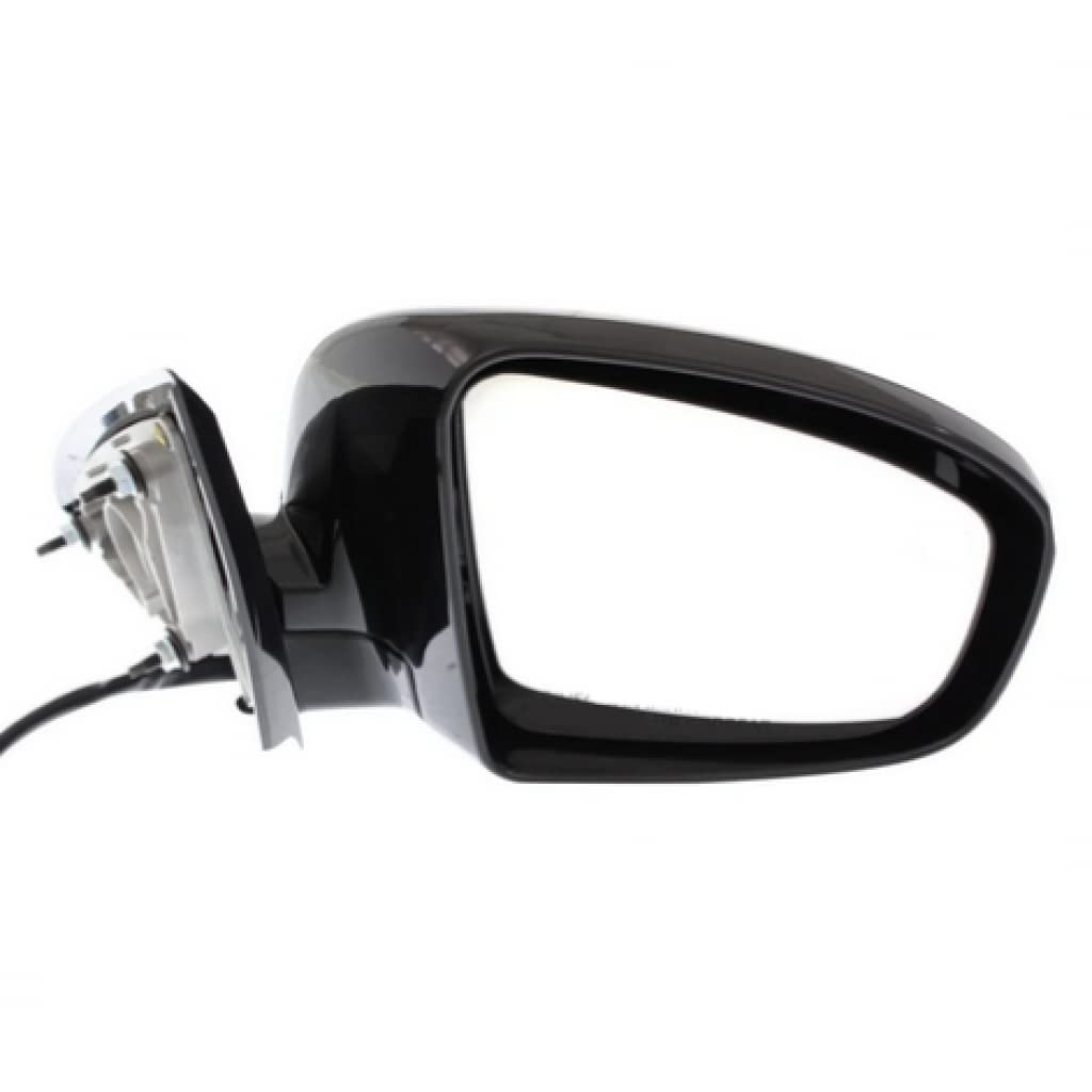 For Infiniti QX60 2014 2015 Door Mirror Passenger Side | Power Folding | Power | Heated | w/Memory | Paintable | Replacement For 963013JA9C | IN1321134