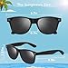 AILEHO Black Sunglasses Party Favors - 24 Pack Sunglasses Bulk for Wedding Graduation Birthday Pool Beach Party Supplies (Black)
