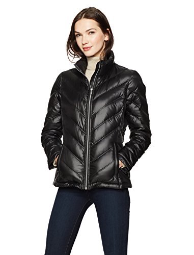 Short Packable Down Puffer Jacket 