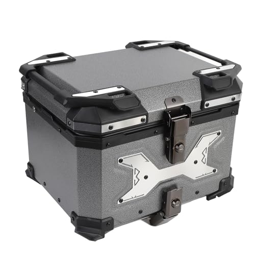 Top case de moto durable rigide 45L avec coffre de protection supérieur - 7