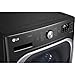 LG 5.2 cu. Ft Stackable Smart Front Load Washer in Black Steel with Steam & Turbowash Technology