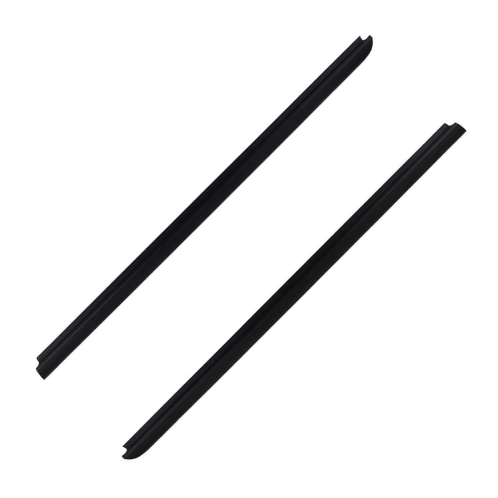 Ajohbm One Color Car Window Weatherstrip Black Moulding Trim 68161-26040 68162-26040 For Toyota For Hiace 2003-2018
