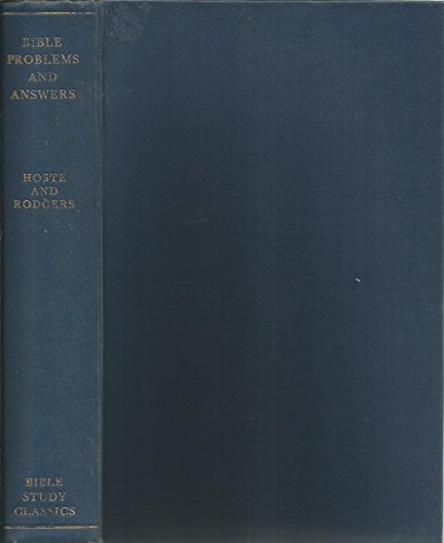 Bible problems and answers B0007HFR3G Book Cover