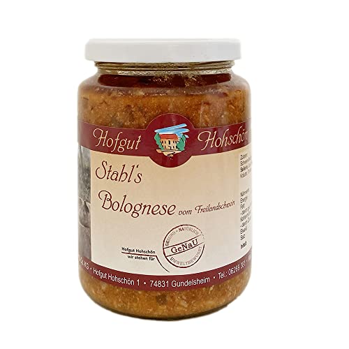 Stahl's Bolognese Sauce vom Freilandschwein Cover