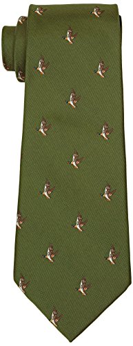 Price comparison product image Bisley Flying Ducks Shooting Tie Green Background