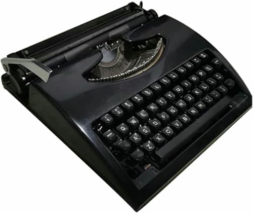 SUHBFNOL Recompra De Colección Privada: Máquina De Escribir Manual De Estilo Retro, Máquina De Escribir Tradicional Y Procesador De Textos Clásico, No Nueva, Producida En Los Años 1980