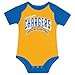 Outerstuff Newborn & Infant Los Angeles Chargers Dynamic Duo Bodysuit, Bib & Knit Hat Set