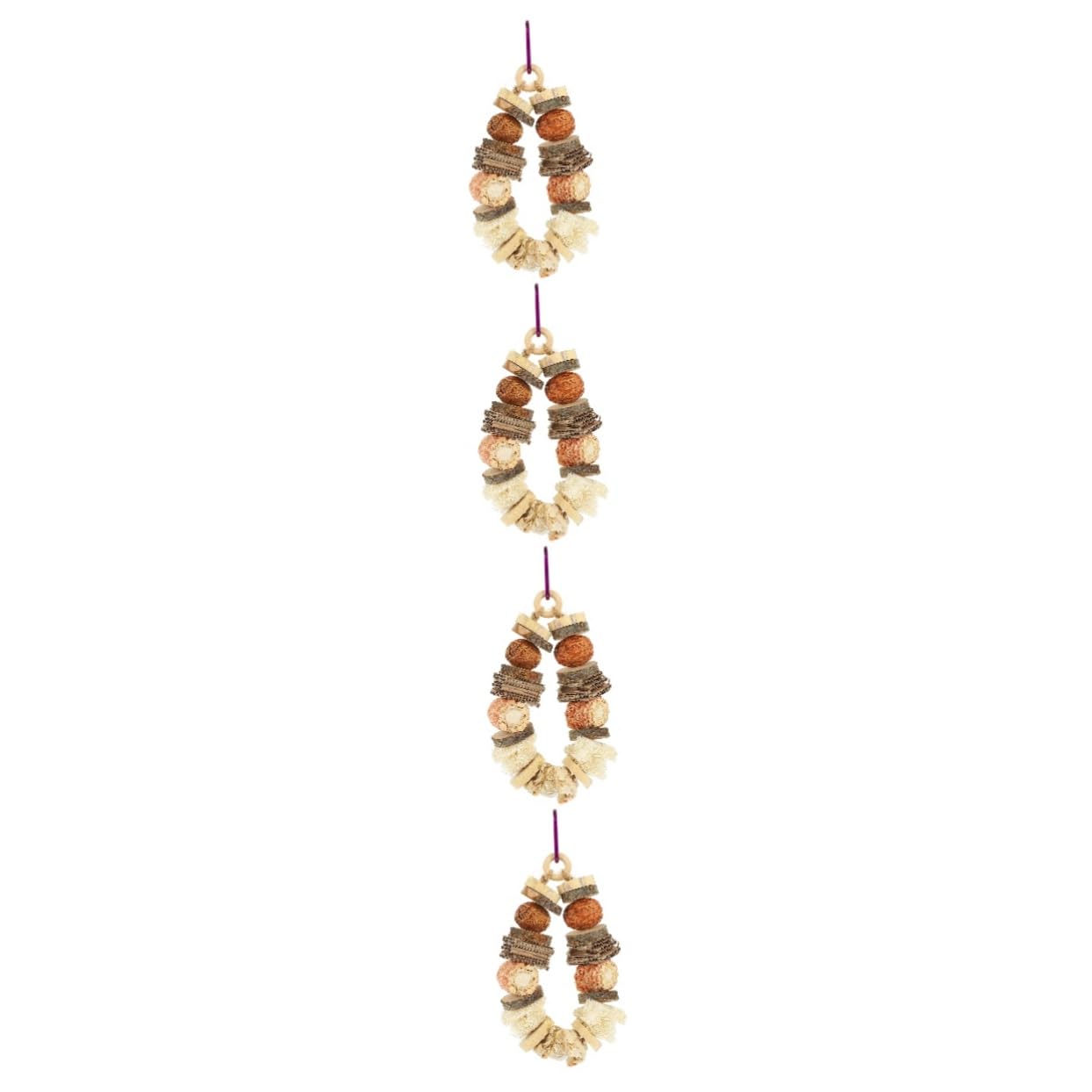 Beaupretty 4pièces Jouet à Mâcher pour Rongeurs Accessoire De Divertissement pour Hamsters Cobayes Et Petits Animaux avec pour Cage