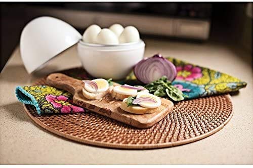 Egg Boiler, Egg Cooker Easy 4 Eggs Microwave Boiler Rapid Egg Cooking Appliances