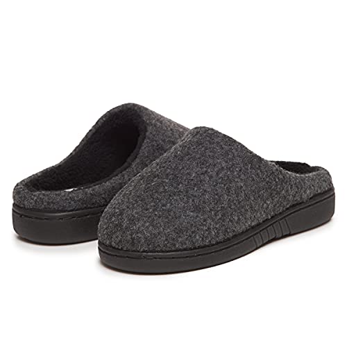 Lucky Brand Boy'S Faux Wool Clog Slippers With Memory Foam thumb #2