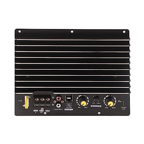 Placa amplificadora de coche de 12V para solucionar bajos débiles