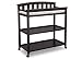 Delta Children Arch Top Changing Table with Wheels and Changing Pad, Dark Chocolate