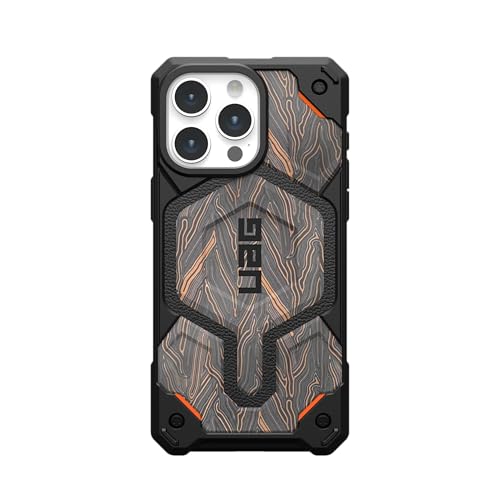 URBAN ARMOR GEAR UAG [edycja limitowana] Zaprojektowane dla iPhone'a 15 Pro Max etui 17.0 cm Monarch Pro G-10, wbudowany magnes kompatybilny z ładowaniem MagSafe Premium Garolite Rugged MIL-STD etui