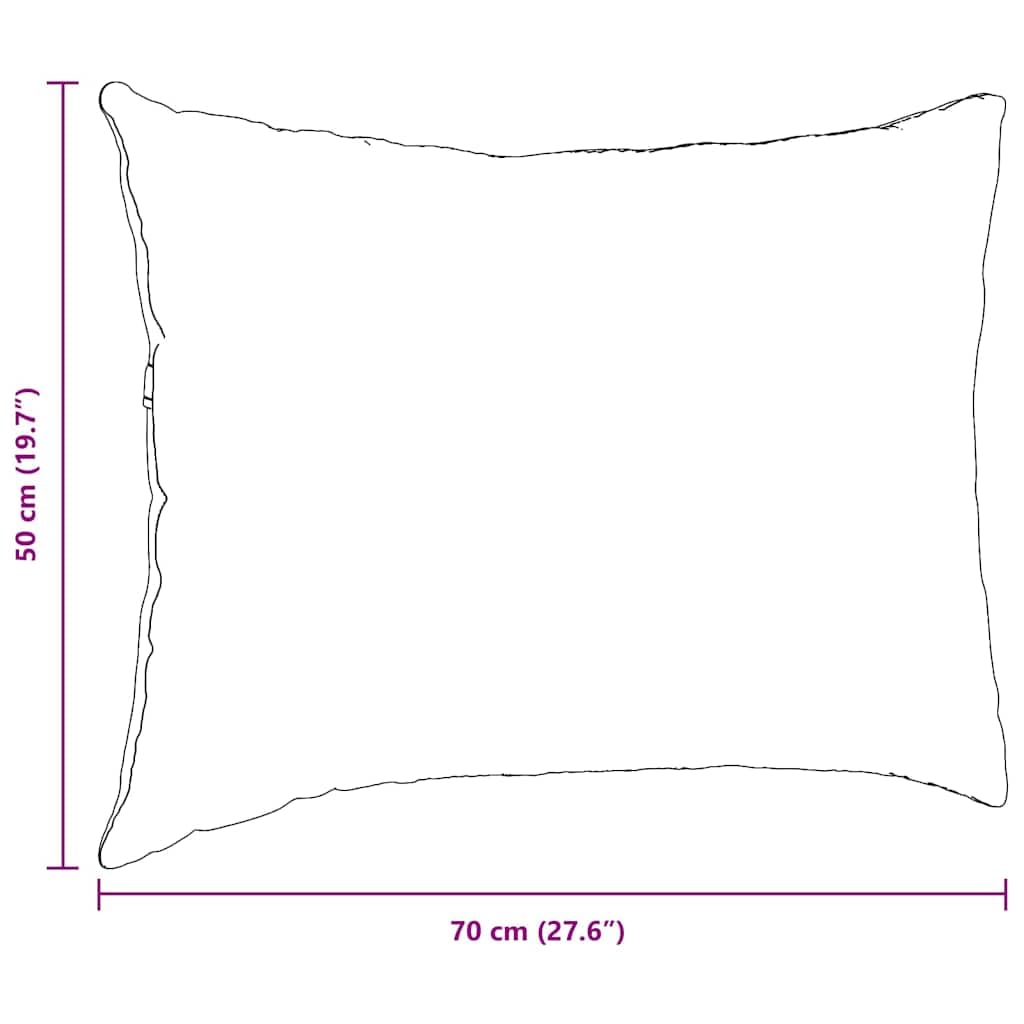 Cuscino Divano 2 Pezzi Blu Polizia 70x50cm Tessuto a Coste, Imbottito e Morbido, Ergonomico per Soggiorno, Ufficio, Sala da Pranzo, con Rivestimento Sfoderabile, Lavabile, Antiscivolo