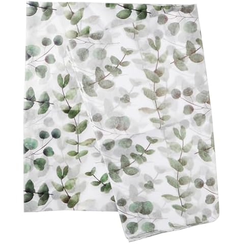 Vanyibro 30PCS Green Leaf Tissue Paper Cover