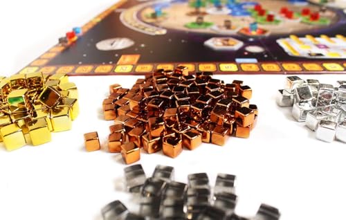 Image of Awestuffs Family Board Games for Adults and Kids - Ages 14 and up, 1 to 5 Players (Terra Mars)