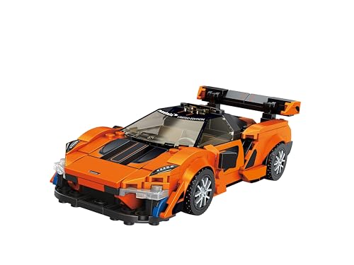 Image of Block Builder McLaren Senna Racing Car Building Block Set. Newly Designed Racing Car Building Blocks for Kids and Adults