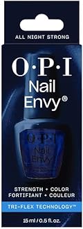 OPI Nail Envy Nail Strengthener, Clear & Opaque Crème Nail Polish Treatment with Vegan Formula to Strengthen Weak & Thin Nails (15ml)