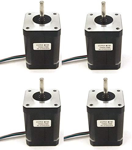 Nema 17 Stepper Motor 2.1A 65Ncm (92oz.in) 60mm Length for 3D Printer/CNC Machine/Robotics