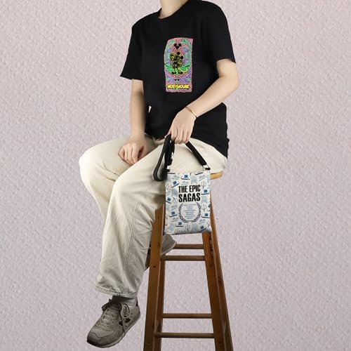 Image of MNIGIU Odysseas Book Inspired Gift Olympic Gods Crossbody Bag Odysseas Book Lover Gift The Musical G-ift