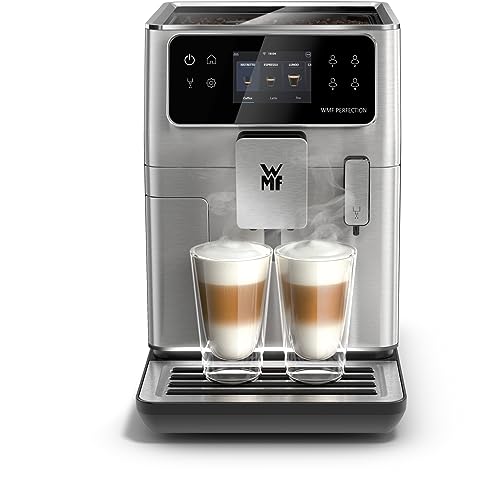 WMF Perfection 640 Kaffeevollautomat mit Milchsystem, 16 Getränkespezialitäten, Double Thermoblock, Edelstahl-Mahlwerk, Nutzerprofil Speicherung, Wifi – Bild 3
