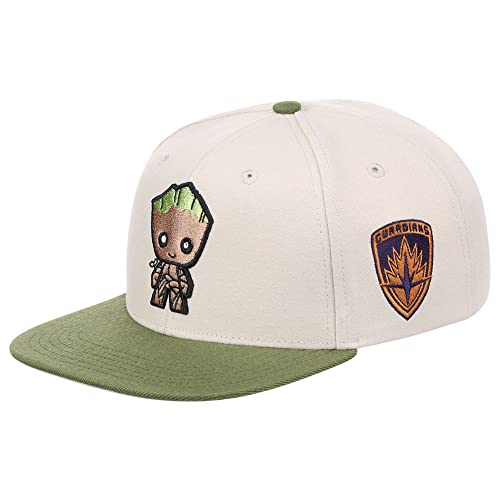 Marvel Youth Groot Character Adjustable Snapback Cap
