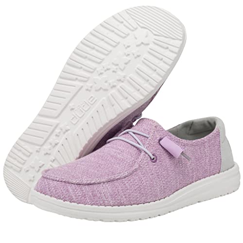Image of HEYDUDE Women's Wendy Stretch Canvas Slip On Shoes | Easy On Loafer
