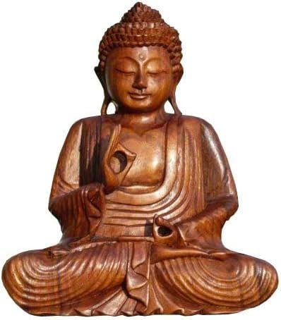 Buddha-Figur Wogeka 30 cm für Meditation und Dekoration